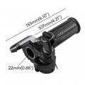 Tdpro 24v Half Twist Throttle Grips Electric Key Lock Power Indicator E-bike Scooter