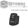 Stark Laser Etched Led Rocker Switch Dual Light 20a 12v On Off 5pin Blue Trnction Design 