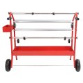 Hecasa 36 Multi-roll Masking Paper Machine W Storage Trays For Auto Body Paint Repair Shop Car Painting Prep Steel Galvanized 