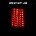 Amerilite For 08-16 Ford F250 F350 F450 Super Duty Pickup Truck Black Led Replacement Brake Lamps Taillights Set Passenger And