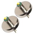 Led Replacement Bulb For 2 Aa And Aaa Mini Flashlight Bi Pin Design 1v To 3v Dc Bright White Light Shock Resistant Pack 