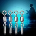 High Strength Fishing Snap Swivels Ball Bearing Stainless Saltwater Corrosion Resistance Barrel Swivel For Freshwater 10