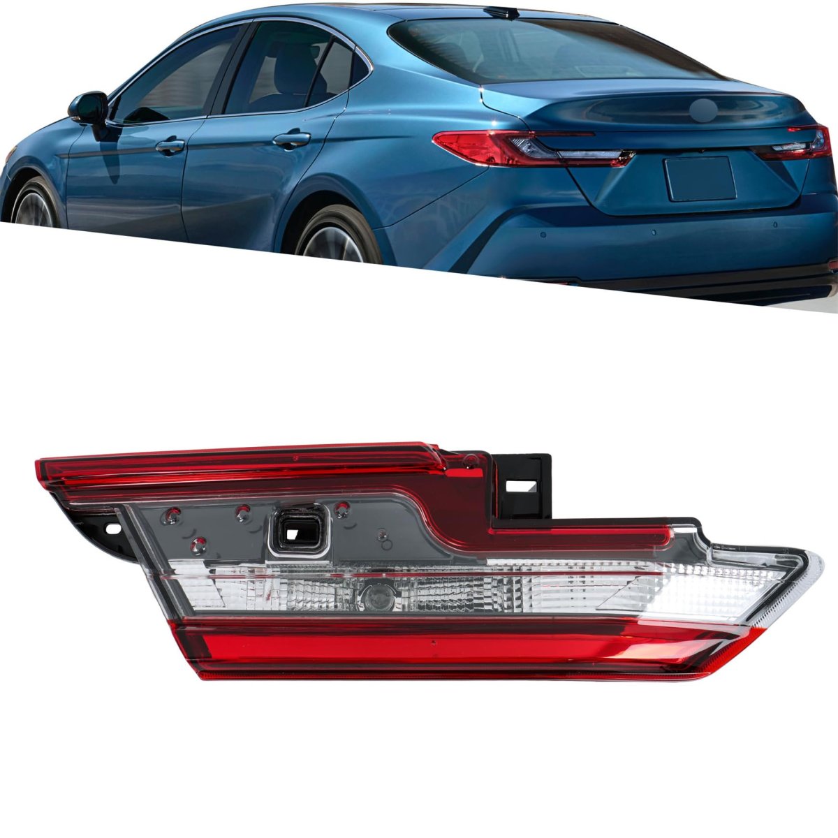 Lh Inner Tail Light Assembly Replacement For Toyota Camry Le Se 2025 Driver Side 81590-aq010