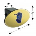 Worcester State Lancers Secondary Oval Tow Trailer Hitch Cover Plug Insert