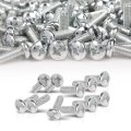 100 License Plate Screws For Toyota Honda Lx And Some Other Foreign Cars 