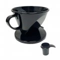 Goldtone 2 Cone Style Pour Over Coffee Dripper Portable Filter Bpa-free 1-6 Cups And Scoop 