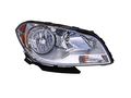 Headlightsdepot Chrome Housing Halogen Headlight For Chevrolet Malibu 2008-2012 Includes Right Passenger Side Headlamp 