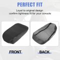 X Autohaux Car Center Console Lid Armrest Seat Box Cover Protector Replacement Microfiber Leather For Toyota Avalon 2013-2018