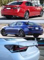 Fits For 2016-2018 Lexus Gs350 Gs450h Gsf F Sport Style Primered Rear Trunk Lid Spoiler Wing