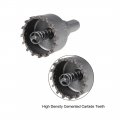 Uxcell 32 5mm Carbide Hole Cutter Tct Saws For Stainless Steel Sheet Metal High Density Tooth 2pcs