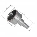 Uxcell 32 5mm Carbide Hole Cutter Tct Saws For Stainless Steel Sheet Metal High Density Tooth 2pcs