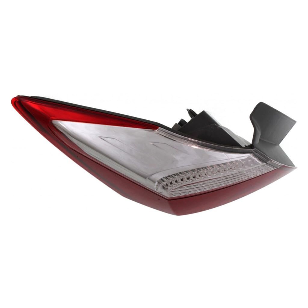 Tail Light Assembly For Honda Accord Sedan 2013 2014 2015 Driver Side Ex Lx Sport Model Ho2804101 33550 T2a A01 Halogen Red