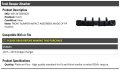 Marketplace Auto Parts Front Bumper Impact Absorber Compatible With 2015-2019 Dodge Charger