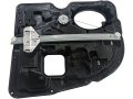Rear Right Passenger Side Power Window Regulator Assembly With Panel For 2011-2018 Ram 1500 Extended Cab Pickup 