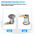 X Autohaux 1 Set Door Lock Cylinder With Keys For Toyota Hilux Ln30 Rn30 40 43 36 41 Pickup Car Ignition Key 69051-89106-rh