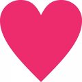Stickertalk Heart-shaped Vinyl Sticker 4 5 Inches By 