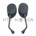 Httmt Motorcycle Rear View Mirror 10mm Compatible With Bimmer F650gs F800gs F800r Aprilia Tuono Sl750