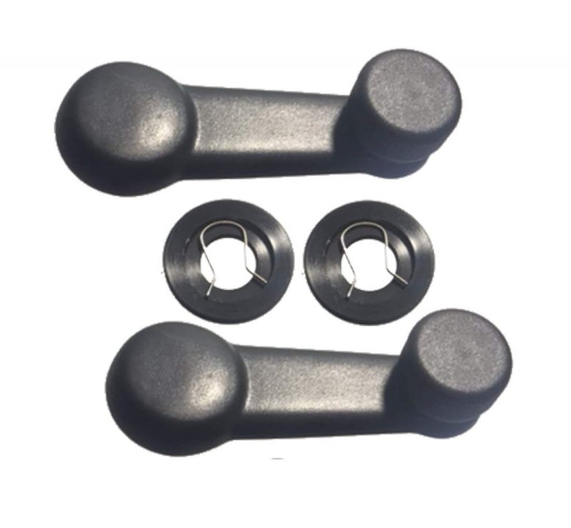 Ihave Replacement For 04-17 Carry Apv Pair Dark Grey Window Crank Handle