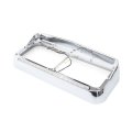2 Pcs 4x6 Inch Headlights Bezel With 12 Amber Led Light Chrome For Lights Kenworth T400 T600 T800 W900b W900l Peterbilt 378 379 