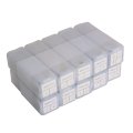 R8 Collet Set 3 To 20mm For Milling Machine Spindle Taper Bore 0 0006 Tir Accuracy 10 Pack With Storage Case