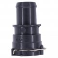 Motoku Radiator Coolant Hose Pipe Connector For Honda Civic 2006-2015 Acura Ilx 2013-2015 Water Box Cooling Flange Quick