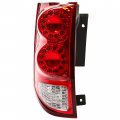 Hecasa Left Tail Light Compatible With 2011-2020 Dodge Grand Caravan Ram C V Replacement For 05182535af Rear Brake Lamplight