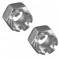 Caltric 2 Rear Axel Nuts Compatible With Kawasaki Lakota 300 Kea 300 Kef300b 1995-2003