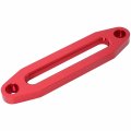 Yaekoo 10 Inch Billet Polished Aluminum Bolt-pattern Hawse Fairlead Synthetic Winch 8000-15000 Lbs For Atv Utv Rope Cable 