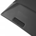 Hecasa Rear Window Louver Compatible With 2016-2020 Honda Civic 2dr Coupe Windshield Sun Shade Cover Vent Abs Plastic Black