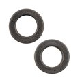 Door Hinge Bushings For Chevy Corvette 1990 To 1996 Steel And Brass Black 34 Inside Diameter 0 49 In Outside Replaces 20059105 