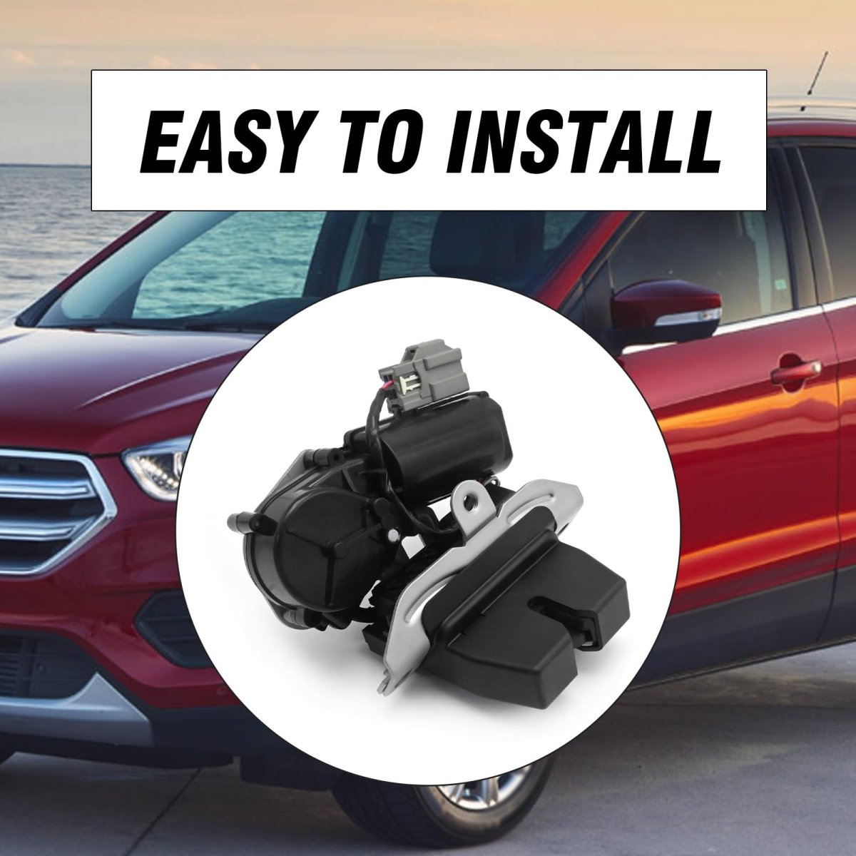 Hoypeyfiy Gj5z7443150 Liftgate Hatch Lock Latch Actuator Replacement For Ford Escape 2017 2018 2019 Replace Gj5z-7443150