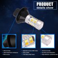 2pcs Canbus Error Free 1156 20 2835 Led White Yellow Car Turn Signal Light Daytime Running Lamp W Load Resistor Ba15s 1073 5007