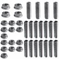 Oil Pan Stud Kit Bolts Stainless Steel For Chevy 265 283 305 327 350 400