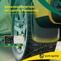 Yhtauto Set Of 4 Mud Flaps Splash Guards Accessories Replacement For Chevrolet Colorado Gmc Canyon 2015-2023 Without Fender