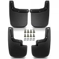 Yhtauto Set Of 4 Mud Flaps Splash Guards Accessories Replacement For Chevrolet Colorado Gmc Canyon 2015-2023 Without Fender