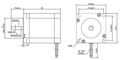 3pcs Nema 23 Cnc Stepper Motor 2 8a 179oz In 56mm Bipolar For Hobby Kit