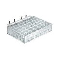 Azar Displays 2229-2pack 7 125 W X D 5 H 36-compartment Tray Each Rectangular Slot Measures 1 0 625 2 Pack 