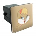 Looney Tunes Lola Face Trailer Hitch Cover Plug Insert For 2 In Receivers Heavy Duty Black Abs Plastic With Uv Resistant Resin
