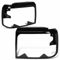 Headlight Bezels For 1992-1996 Bronco F150 F53 F59 And 1992-1997 F Super Duty F250 F350 Driver Passenger Side Headlamp Trim 