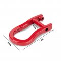 Weileite Front Bumper Tow Hook Shackles Chevy Silverado Gmc Sierra 1500 2007-2018 Ld 2019 Limited Replace 84192871 2pcs Red