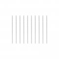 10 Pcs 0 4mm Hss High Speed Steel W6542 Micro Drill Bits Fully Ground Jobber 20mm Length Bit For Mild Copper Aluminum 