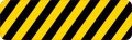 Stickertalk Caution Stripes Vinyl Sticker 10 Inches By 3 