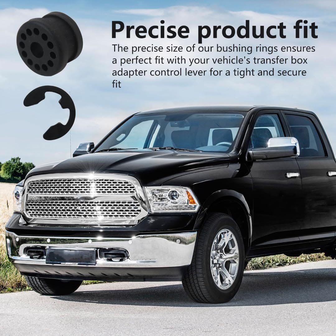 4pcs 68078974aa 68078975aa Transfer Case Shift Linkage Bushing Grommet Fits For 2007-2008 Dodge Ram 1500 Slt Extended Crew Cab