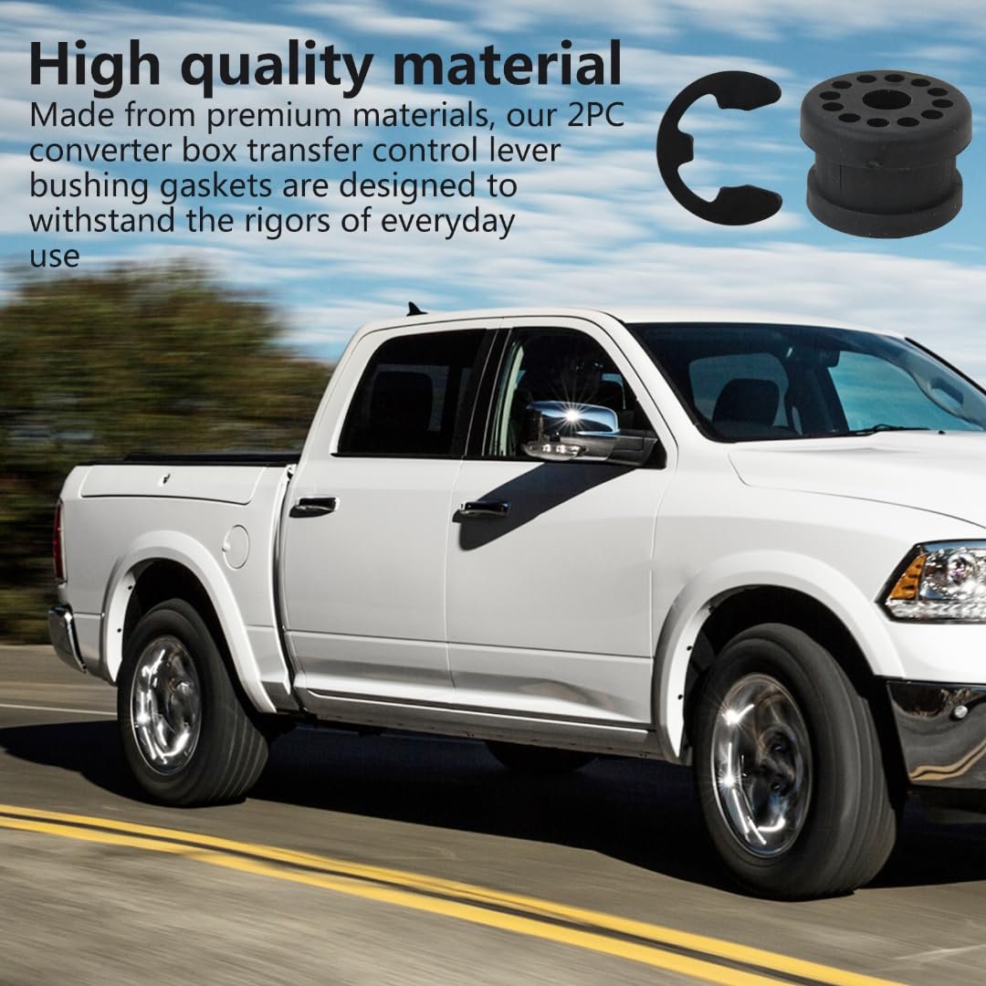 4pcs 68078974aa 68078975aa Transfer Case Shift Linkage Bushing Grommet Fits For 2007-2008 Dodge Ram 1500 Slt Extended Crew Cab