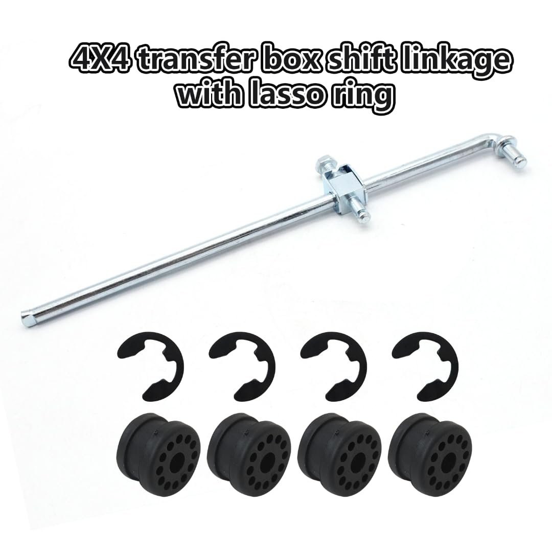 4pcs 68078974aa 68078975aa Transfer Case Shift Linkage Bushing Grommet Fits For 2007-2008 Dodge Ram 1500 Slt Extended Crew Cab