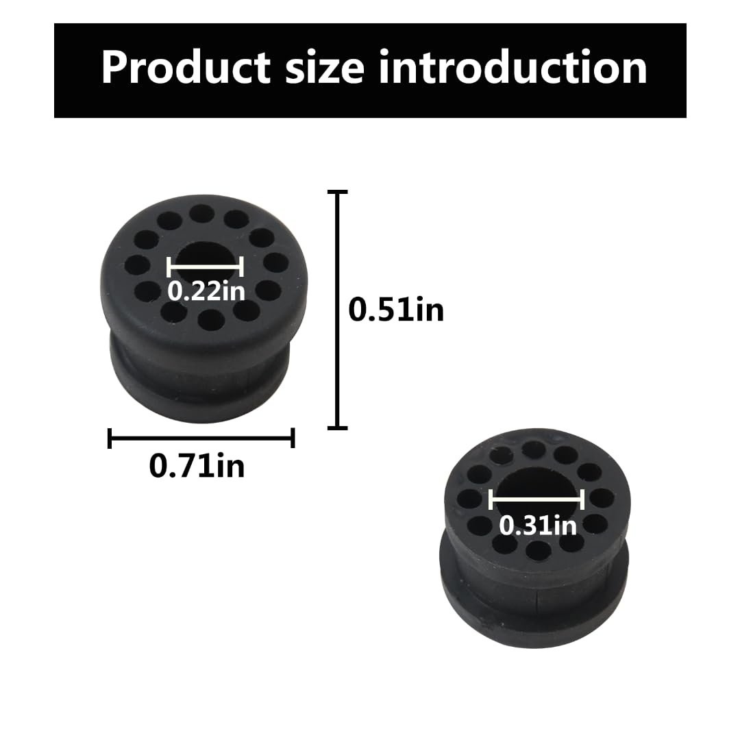 4pcs 68078974aa 68078975aa Transfer Case Shift Linkage Bushing Grommet Fits For 2007-2008 Dodge Ram 1500 Slt Extended Crew Cab