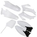 White Plastic Mudguard Fairing Body Kit Replacement For Yamaha Ttr110 2008 2009-2014 2015 Pit Bike 