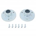 Rear Wheel Axle Hub 23t 3 Stud With Screws Left Right Fit For 5inch Tyres Quad Motorcycle Atv Go Kart 