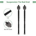 10pcs Front Suspension Kit Inner Outer Tie Rod End Sway Bar Link With Boots For Scion Tc 2005-2010 No K80230 K750009 Es3654