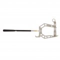 Mooring Rope Dock Hook Boat U Type Threader Stainless Steel Cable Wire Guider Ship Parking Tool With Telescopic Rod